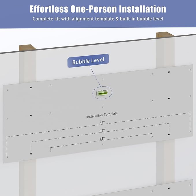 4-Pack 1.5x4ft Garage Shelving Wall Mounted, 1.5 x 4' Heavy Duty Garage S...