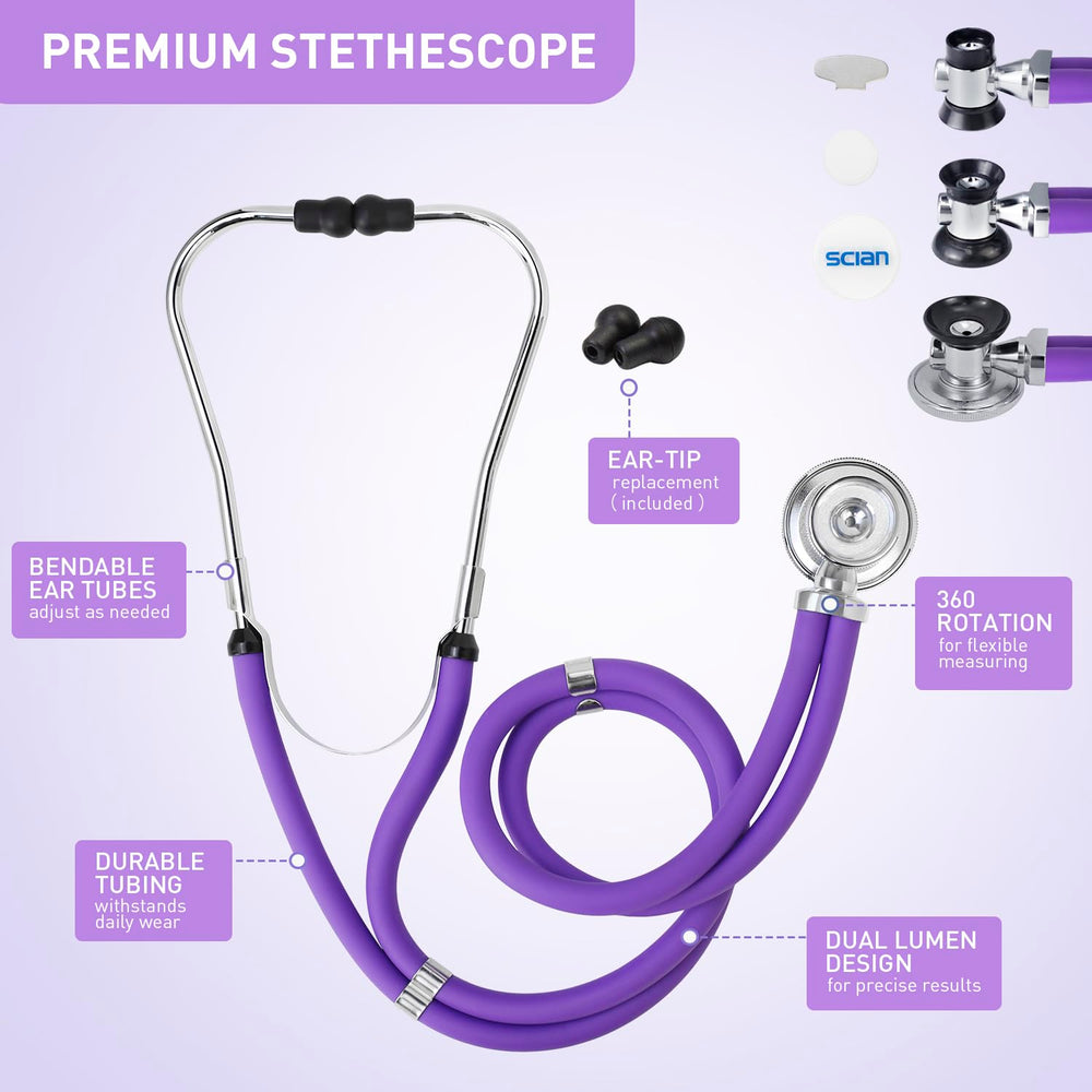 Scian 13 Pcs Stethoscope Case Kits, Supplies Inclued, Perfect Nurse Gift Stet...
