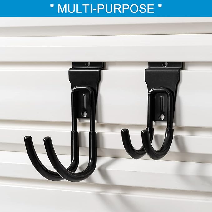 Slat Wall Hanging Hooks, Slatwall Accessories, Slatwall Hooks Assortment (16P...