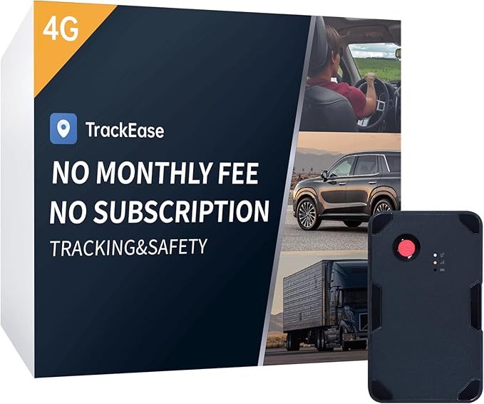 GPS Tracker for Vehicles No Monthly Fee, No Subscription, Long Battery Life