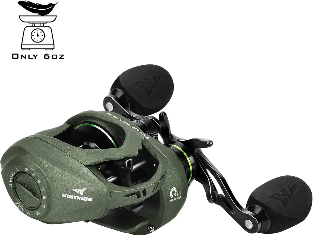 KastKing Spartacus II Baitcasting Fishing Reels with 7.2:1 Gear Ratio