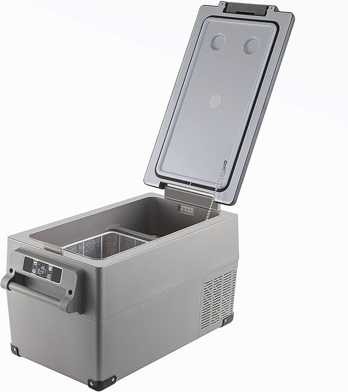 VEVOR CF35 Portable 37 Quart 12 Volt App Control, Car Refrigerator Dual Zone