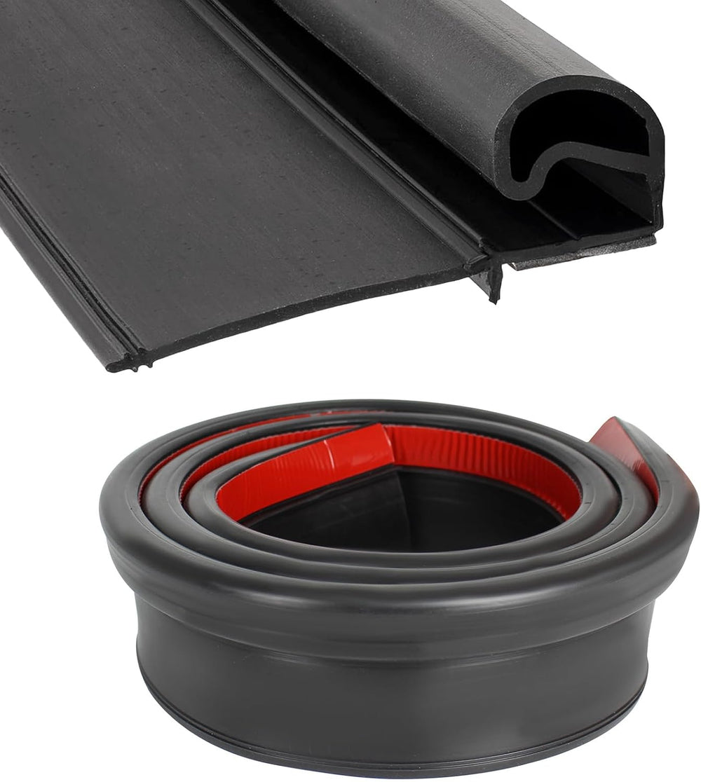 RV Slide Out Rubber Seal RV 2” Wiper Weather Stripping Seal & 1” EKD D Bulb