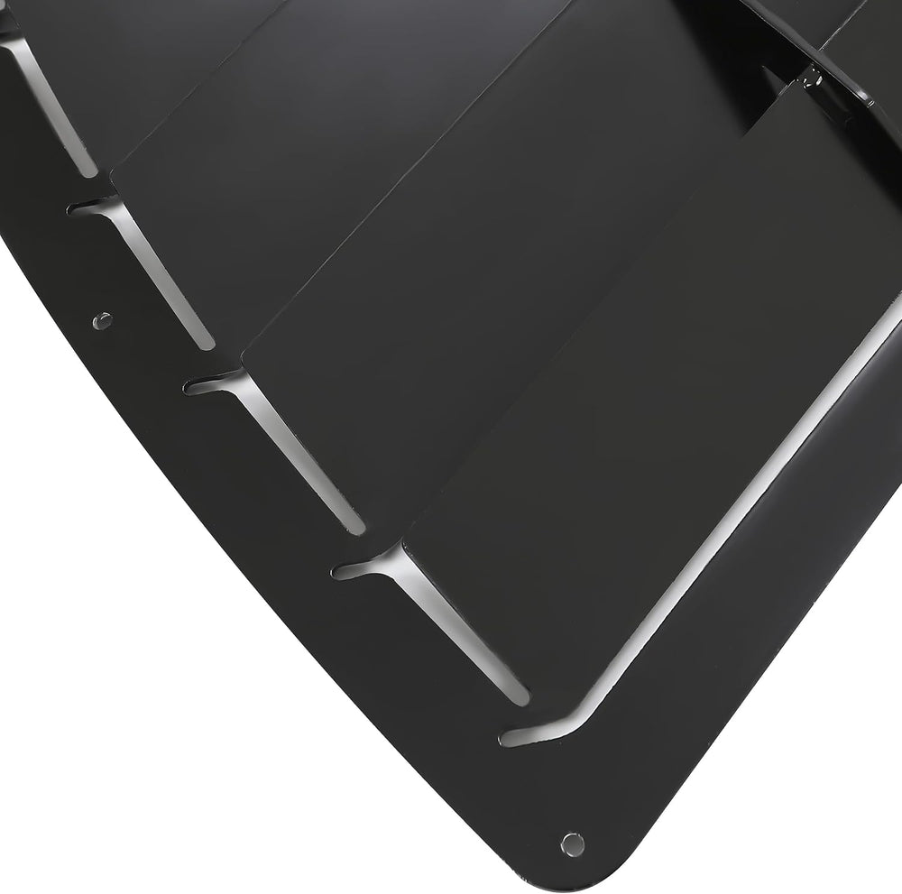 HECASA Steel Hood Louver Inserts Hood Scoop Compatible with 1985-1990 Chevy C...