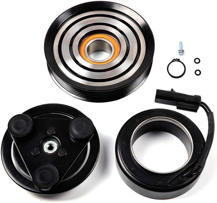 ECCPP AC Compressor Clutch Fit for Jeep Liberty 3.7L 2006-2008