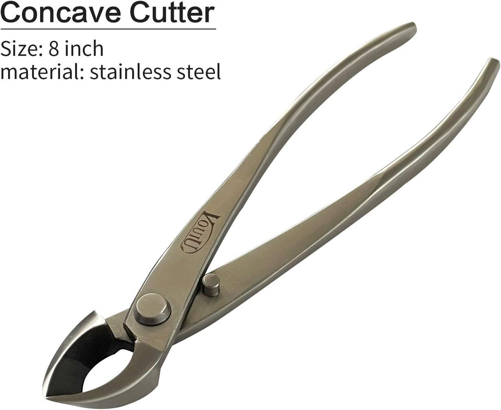 vouiu 6-Piece Bonsai Tool Set,Knob Cutter,Trunk Splitter,Concave Cutter,Wire ...