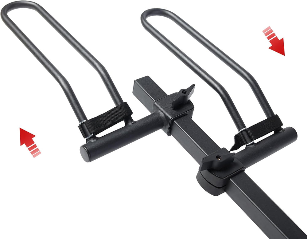 Rockland Foldable 4-Bike Rack, 160 lbs Capacity, Hitch Mount Bike Rack, Fits ...