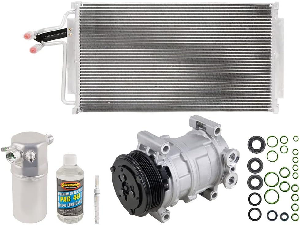 A/C Kit w/AC Compressor Condenser & Drier For Chevy S10 S-10 Blazer GMC S...