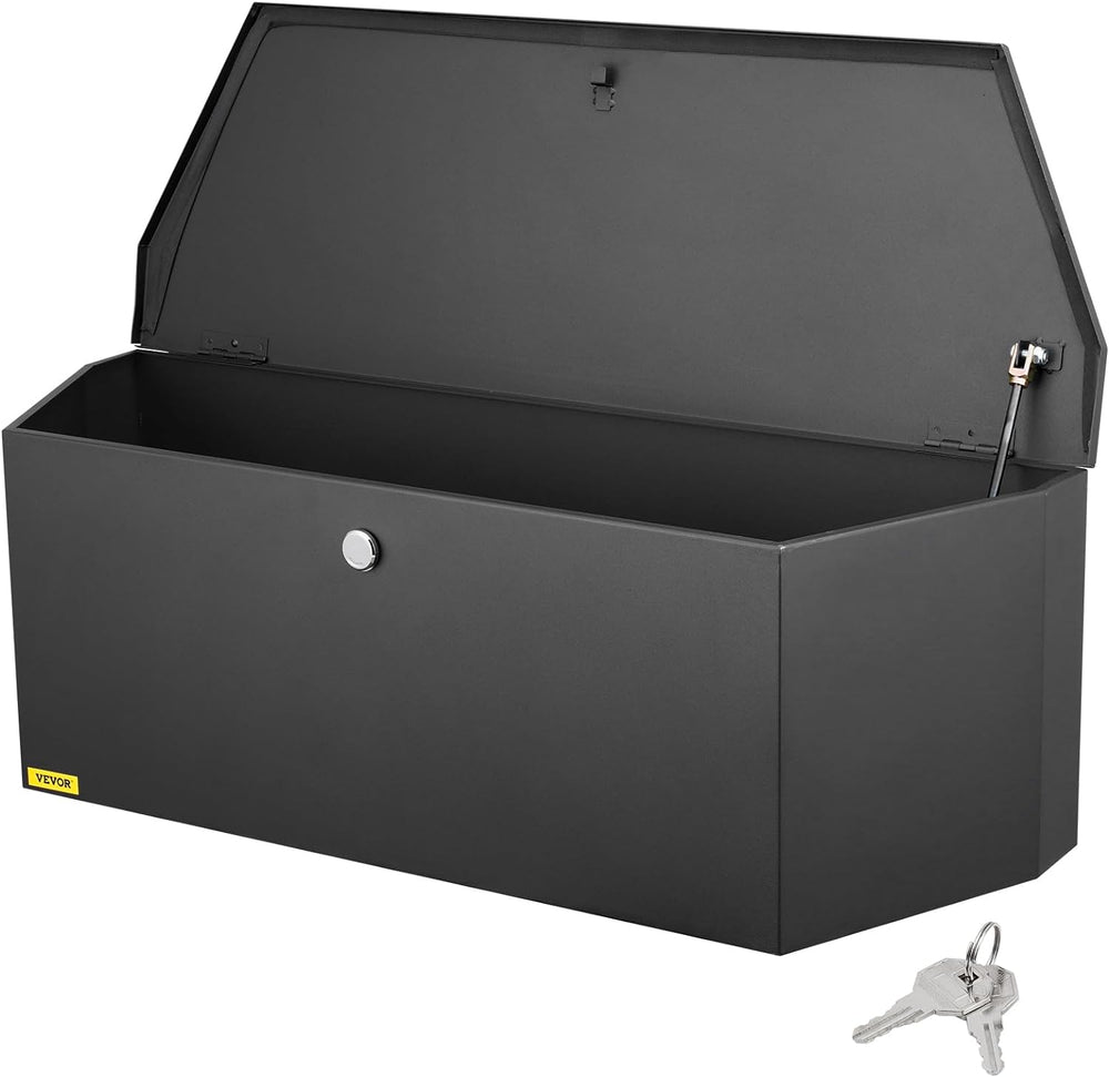 VEVOR Trailer Tongue Box, Heavy Duty Trailer Tongue Tool Box Storage Organize...