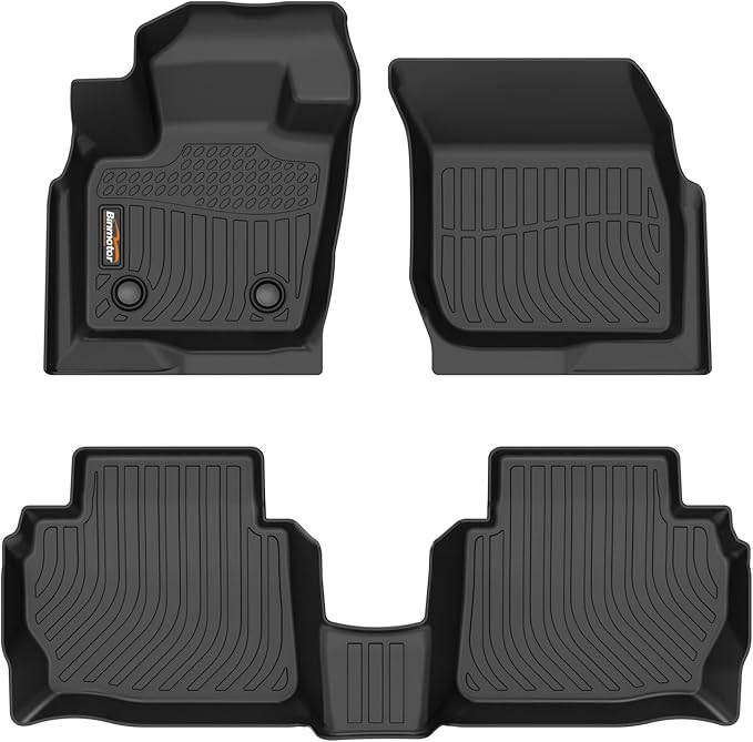 Binmotor-Floor Mats for Ford Fusion 丨for Lincoln MKZ, Front & 2nd Row, TP...