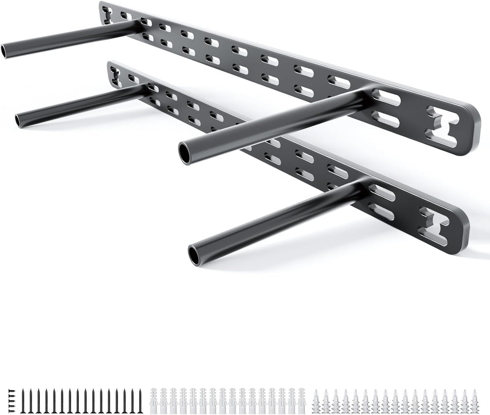 2pcs Floating Shelf Bracket Heavy Duty,Decorative Floating Shelf Hardware Hid...