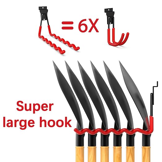 3-H Slatwall Accessories 18 Pack, Slatwall Hooks & Hangers Multi Sizes