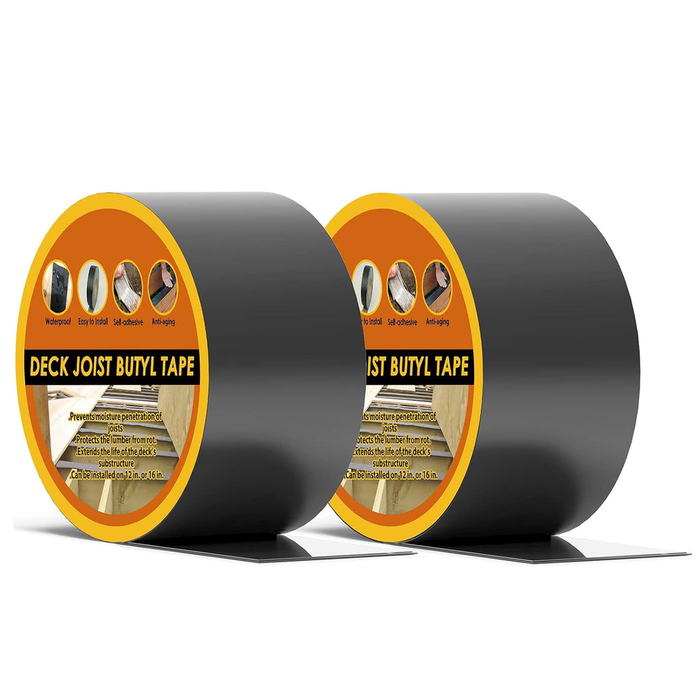 Joist Tape 3" x 50', Self-Adhesive Deck Joist 2 Pack