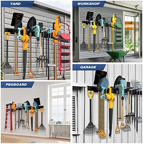 Sttoraboks Garage Wall Organizer, Heavy Duty Tool Hangers for Garage Wall wit...