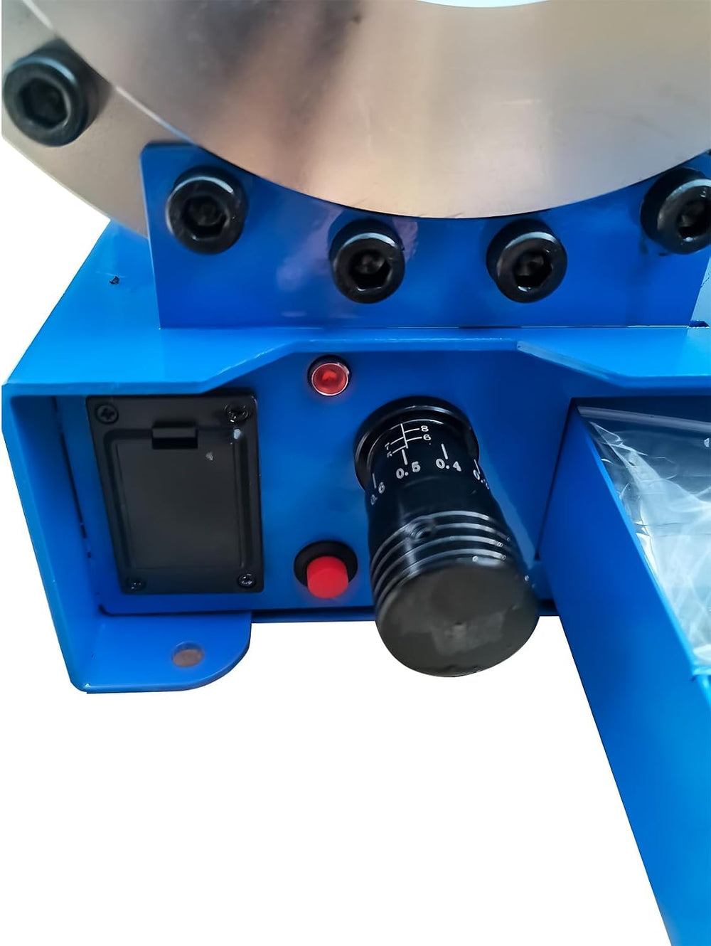 Hydraulic Hose Crimper with 8 Sets of Dies, High Pressure Hydraulic Hose Crim...