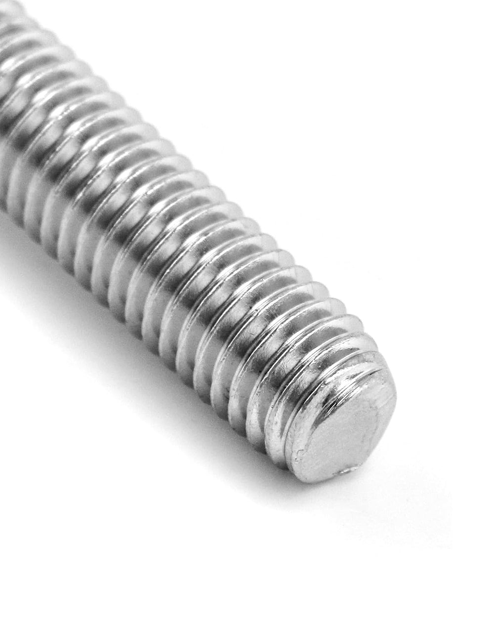 QWORK M10×100mm Stainless Steel Shoulder Eye Bolts – 20 Pack 3/8" x 4&qu...