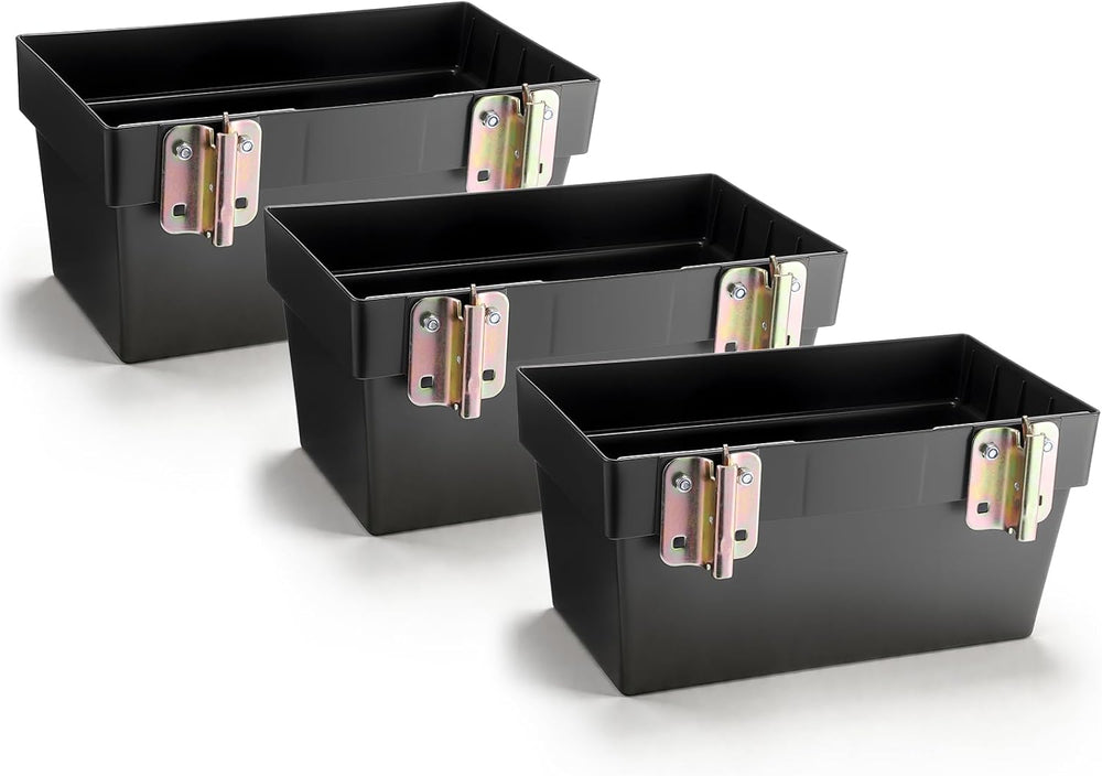 3 Pack Heavy Duty E Track Storage Bins, E-Track Accessories Tool Organizer fo...