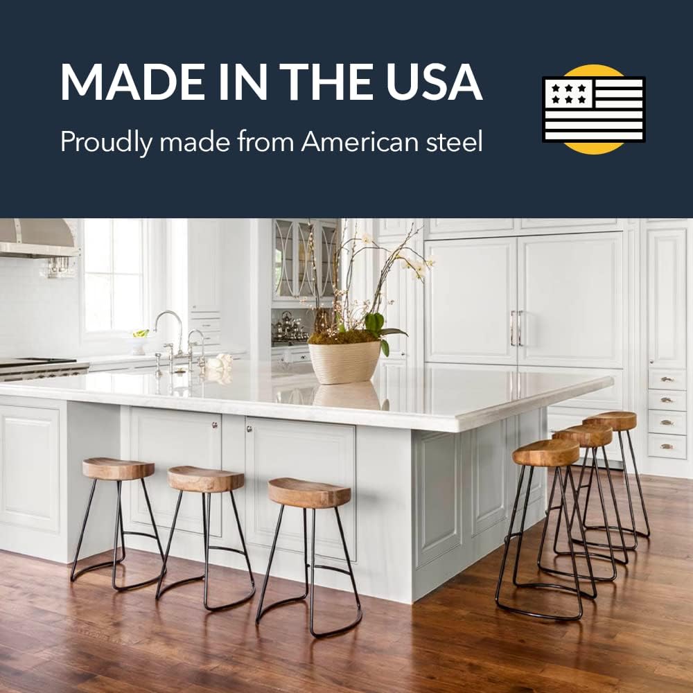 IRONSUPPORTS.COM Iron Supports Hidden Island Countertop Support Bracket - Hea...
