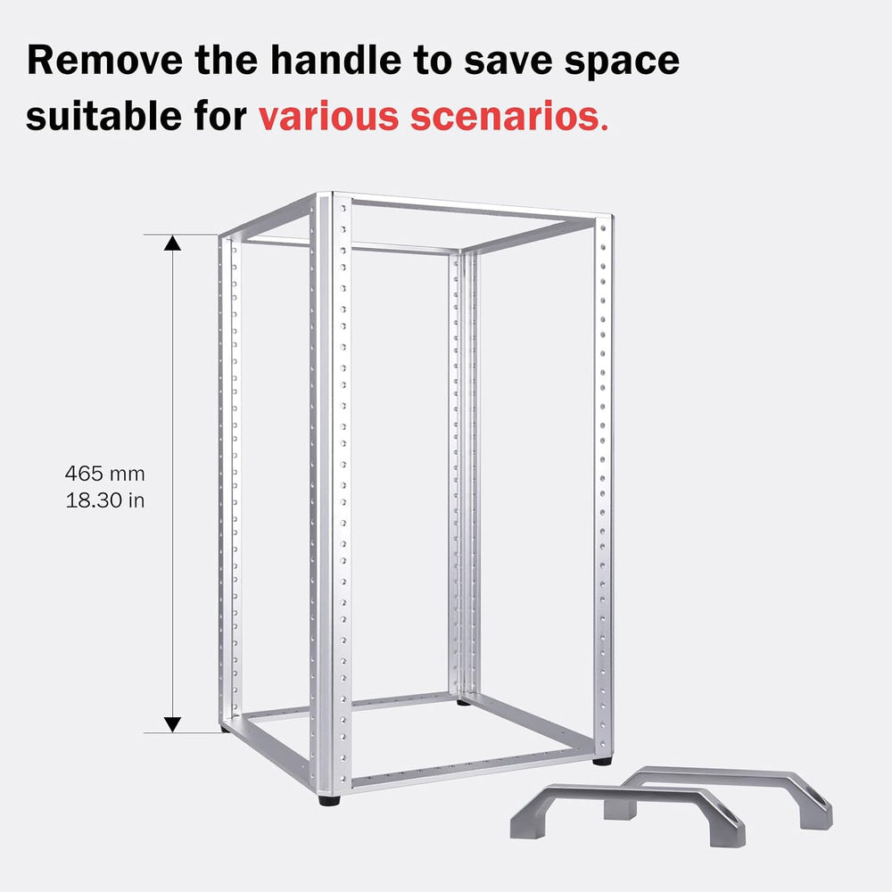 GeeekPi DeskPi RackMate TL1, 10 inch 10U Mini Server Rack for Network, Server...