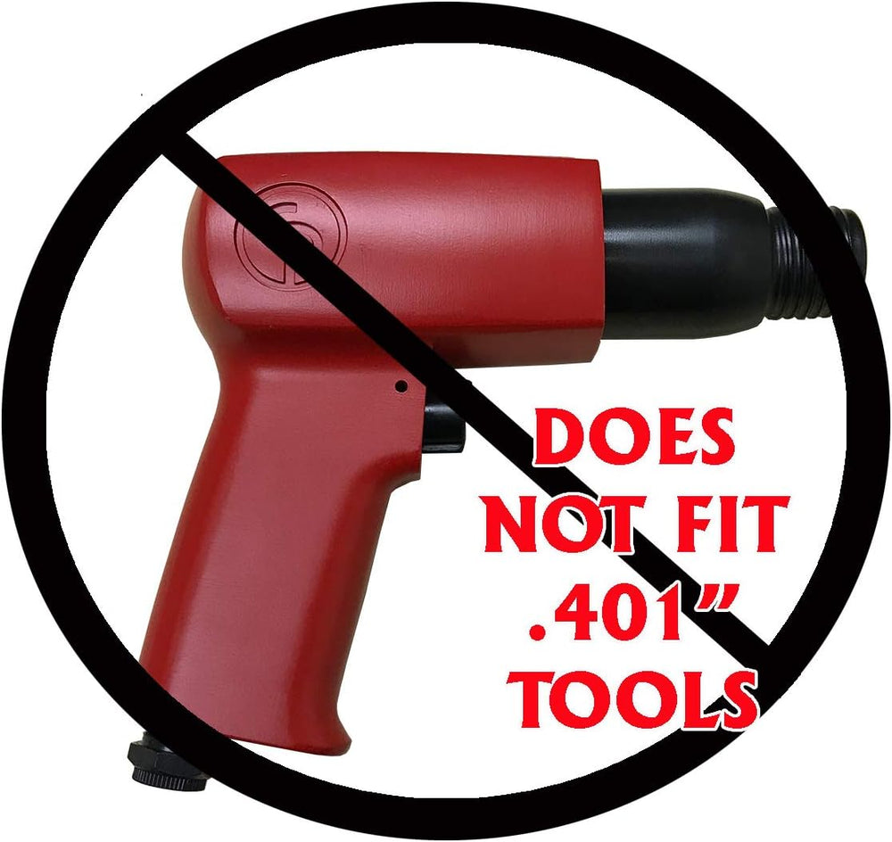 24" Long Moil or Bull Point Chipping Hammer - .680 Round Shank Round Col...