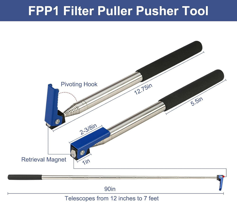 FPP-1 FPP1 Telescopic Filter Puller Pusher Tool with Magnet