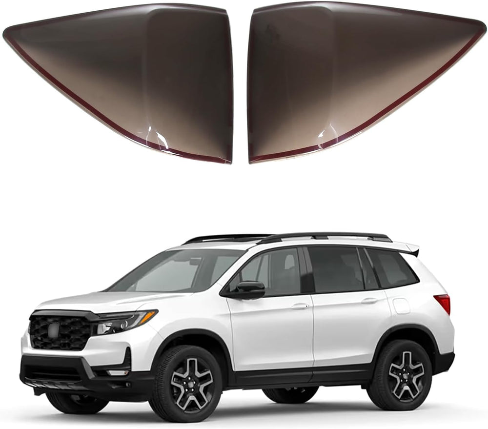 Rear Tail Light Cover Compatible with Honda Passport 2019-2023 Accessories, B...