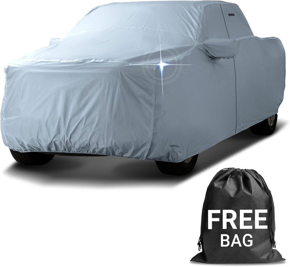 iCarCover Fits 1997-2024 F-150 SuperCrew Cab, 5.5 ft Short Bed Ford Truck Cover