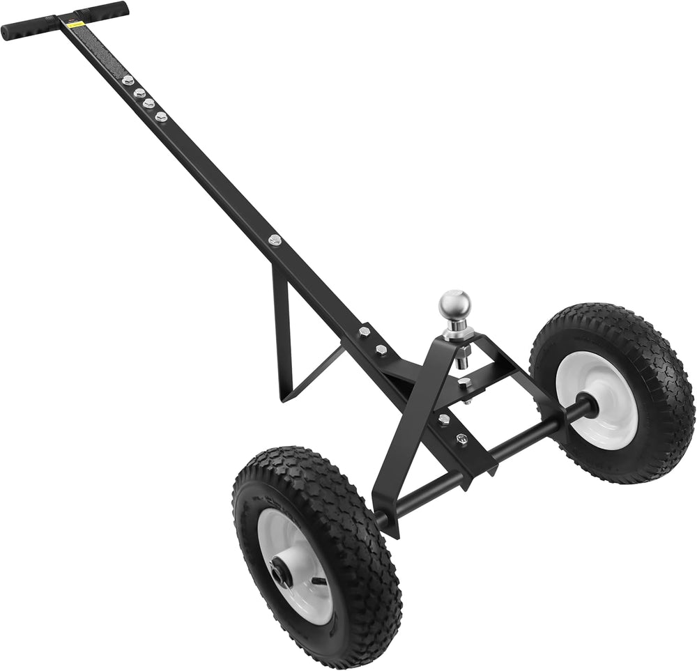 Trailer Dolly, 600LBS Capacity, 1-7/8” Hitch Ball with 12” Solid Tires, Trail...