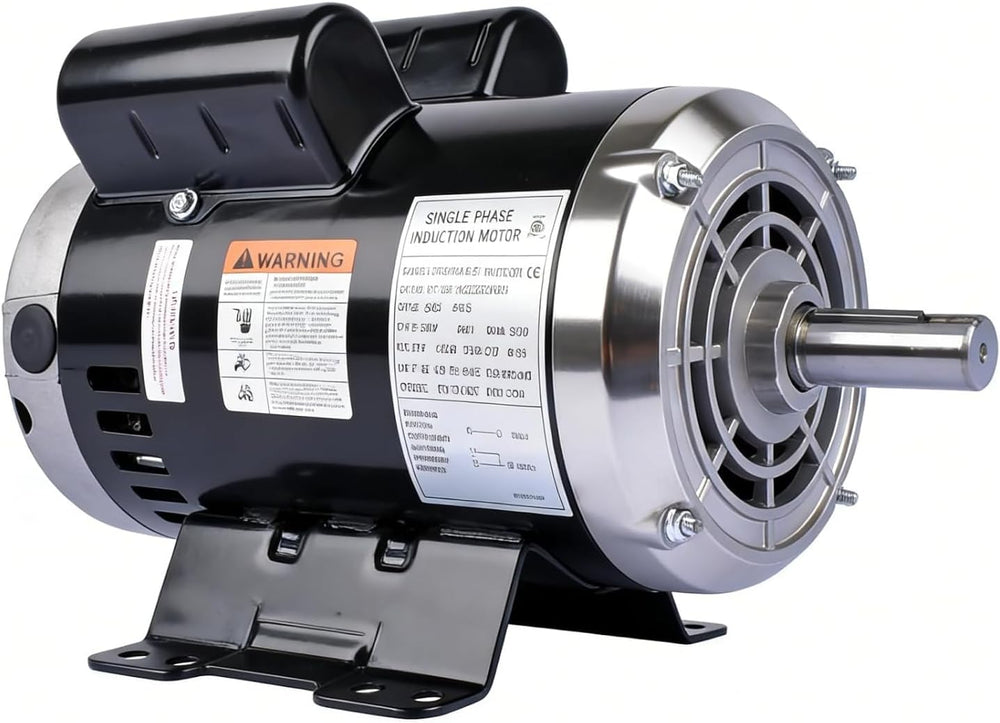 54421193 5HP Air Compressor Motor for Ingersoll Rand, Single Phase