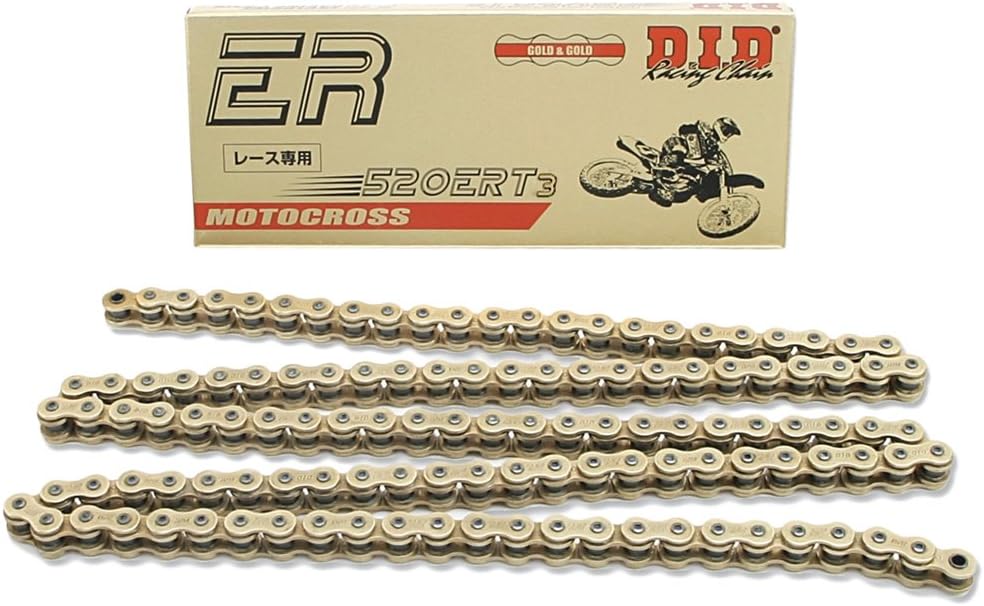 DID (520ERT3-150 Gold 150 Link High Performance ERT3 Series Non-O-Ring Racing...
