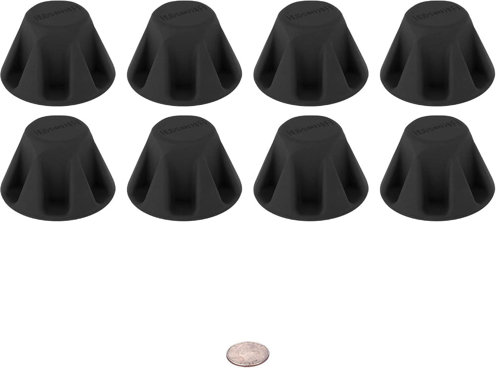 Speaker Isolation Feet – 8-Pack 1.5" Bigfoot Rubber Pads by Hudson Hi-Fi...