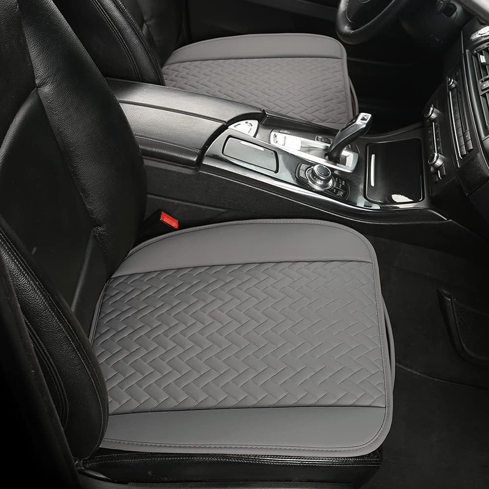 West Llama Full Set Car Seat Covers for Front and Rear Bottom Seats Only, Lux...