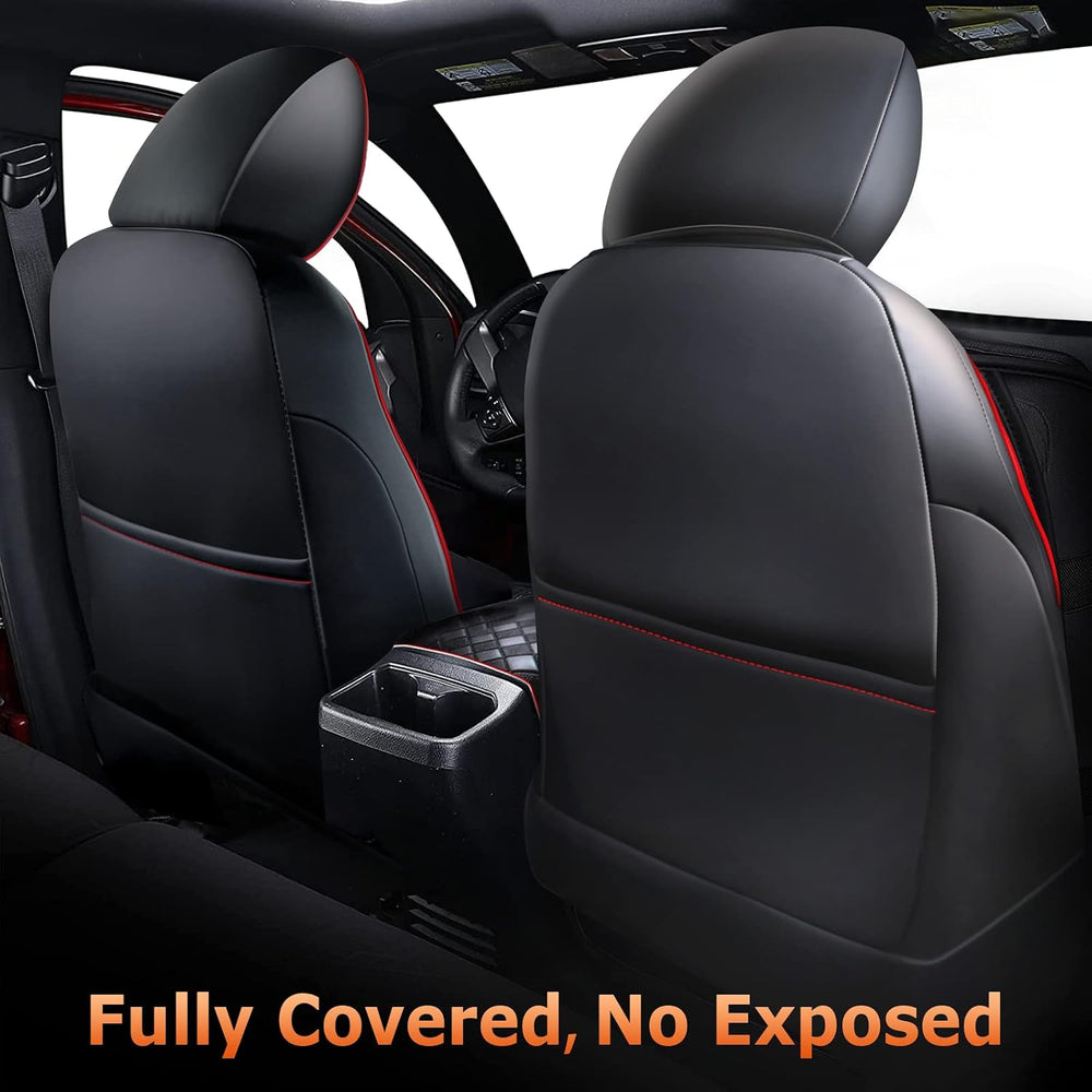Carlimeki Leather Seat Covers Custom Fit for Tacoma Gen 3rd (2016-2023)