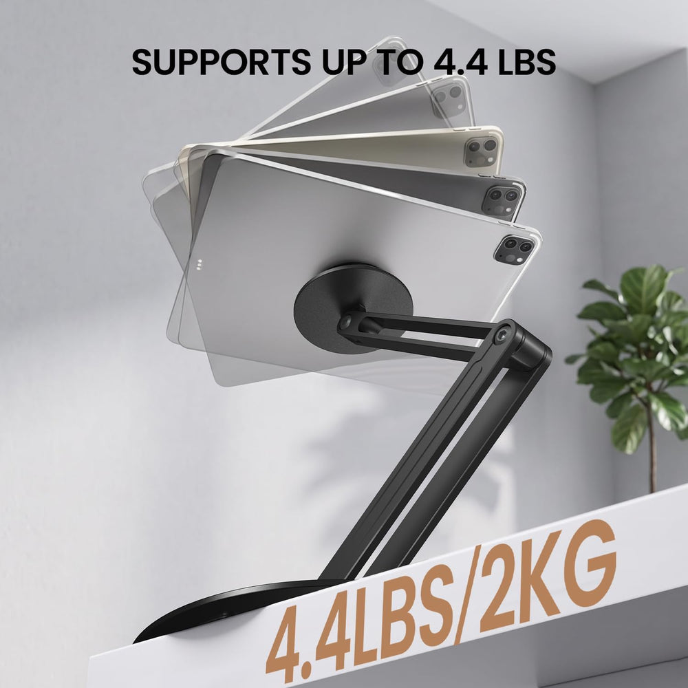 UPERFECT Magnetic VESA Stand, Adjustable Aluminum Arm for Portable Monitor