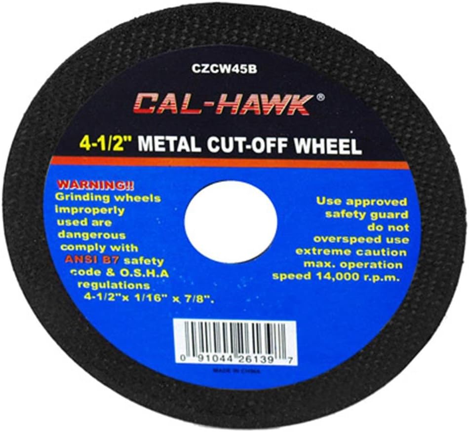4-1/2" Metal Cut-Off Wheel