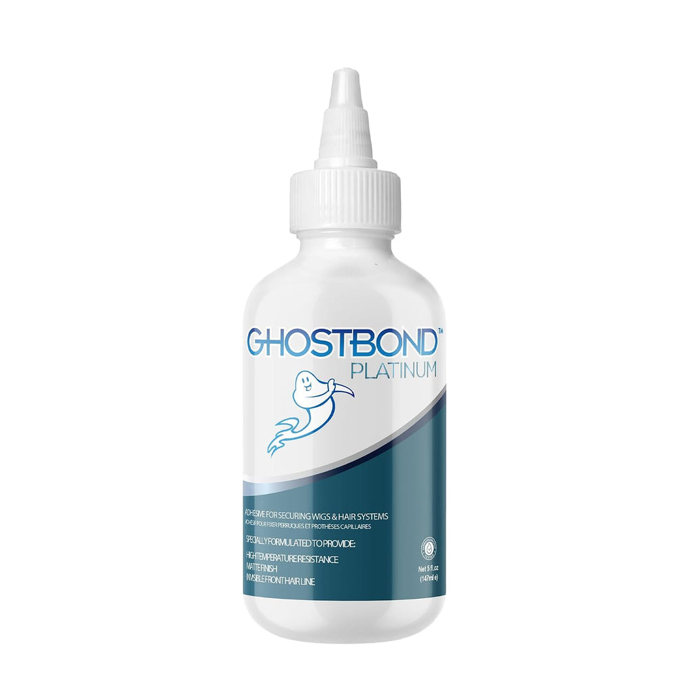 GHOSTBOND Platinum Water Resistant Wig Glue for Extreme Heat - 5oz - Hair Rep...