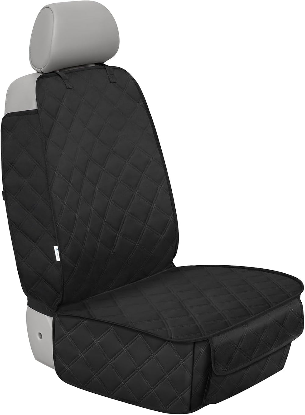 ALLANSING Front Seat Cover for Dogs with Side Flaps, Heavy Duty 900D Waterpro...