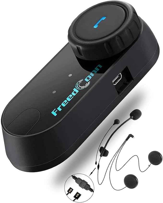 FreedConn Motorcycle Helmet Bluetooth Headset, TCOM VB