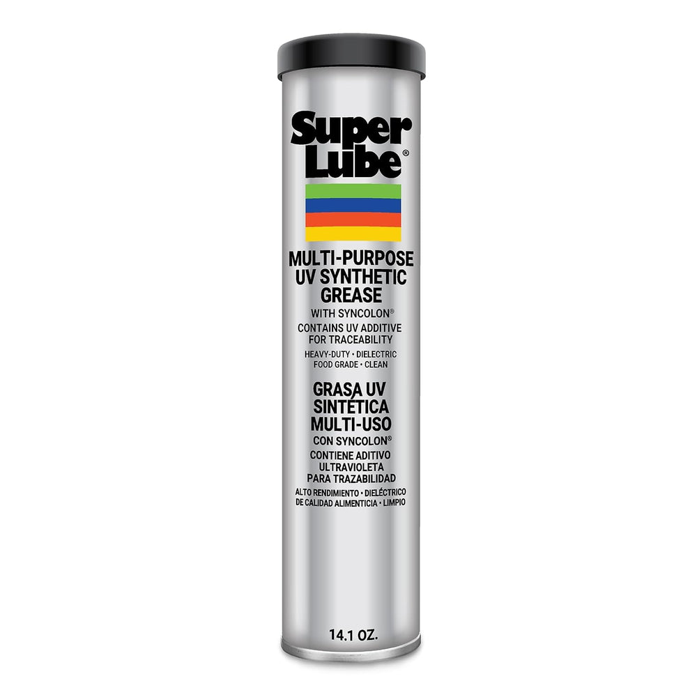 Super Lube Multi-Purpose UV Synthetic Grease w/Syncolon - NLGI 2 - High Tempe...