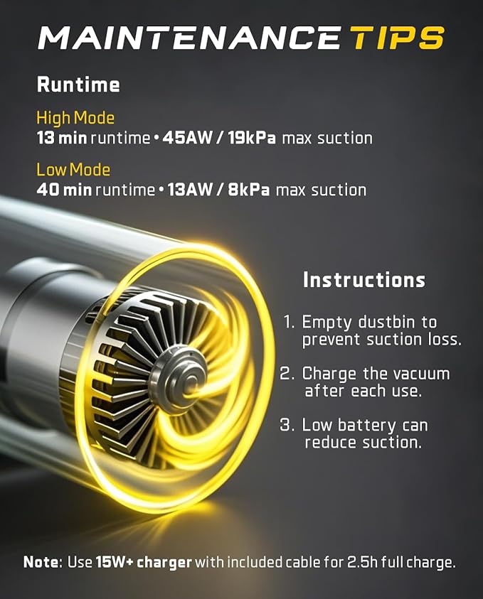 Fanttik Slim V8 APEX Car Vacuum, 4-in-1 Portable Mini Cordless Vacuum