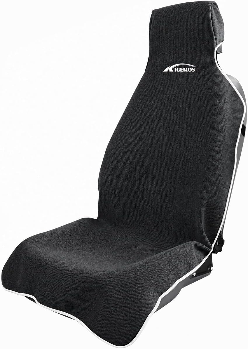 Car Seat Cover Towel for Cars, SUVs, Vans and Trucks, 1 Pack, Black