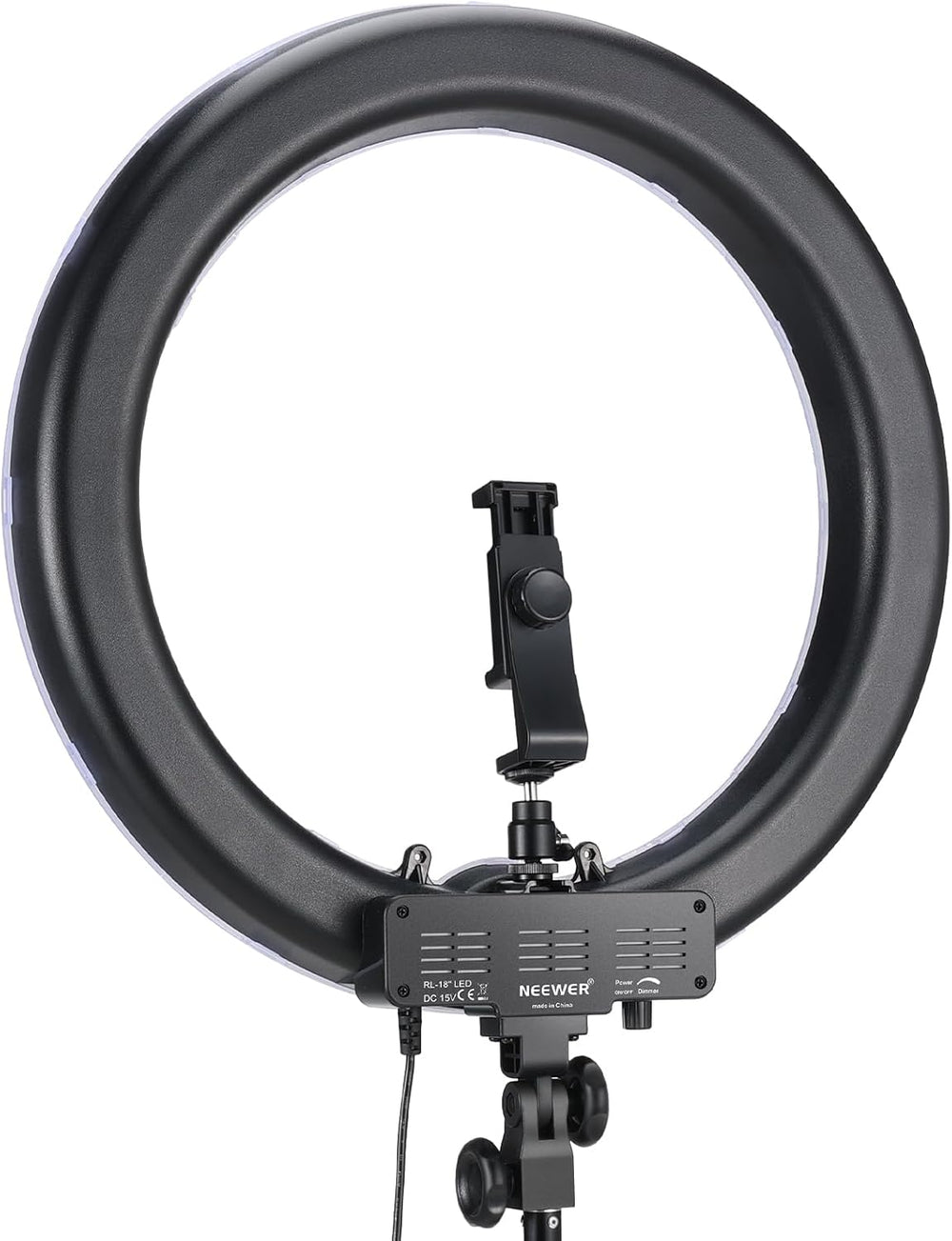 NEEWER 55W 18"/45cm Ring Light Kit [New Version], with Tripod Stand, RL-18