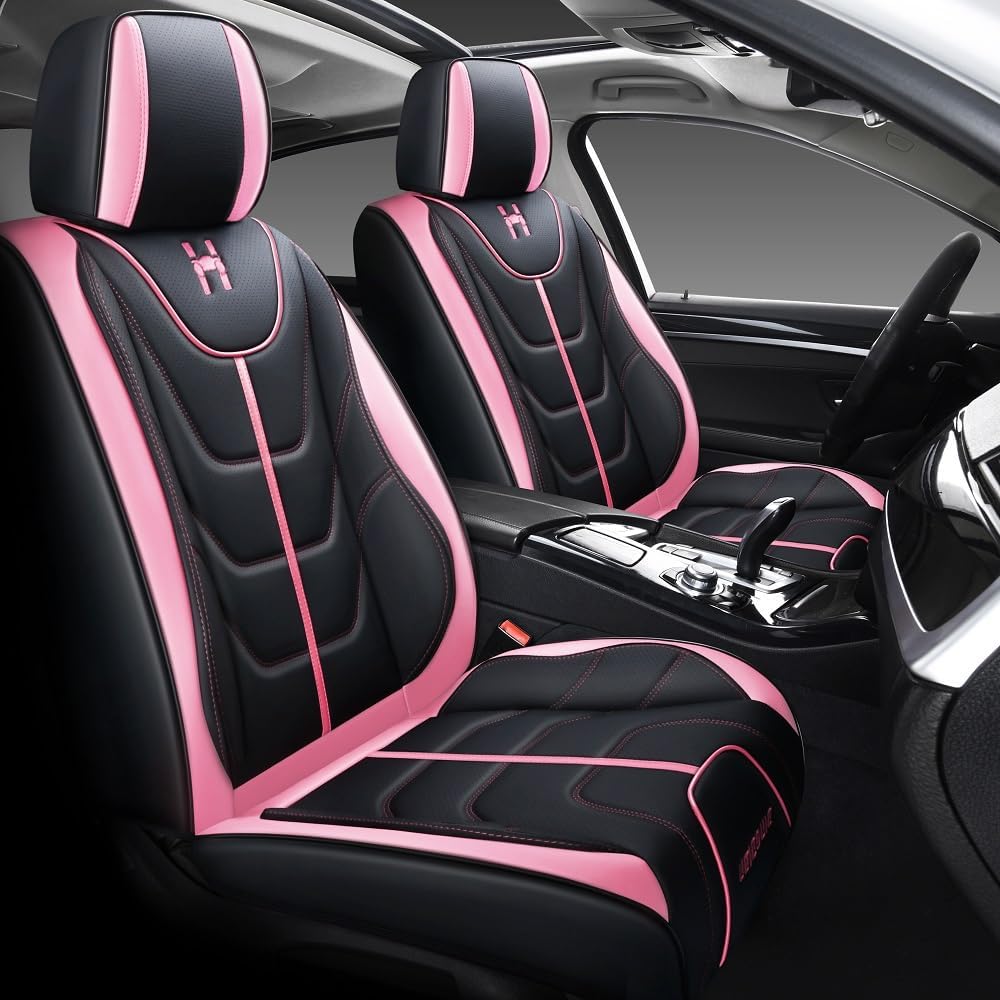 Leather Car Seat Covers,Full Coverage Seat Covers Full Set,Universal Automoti...