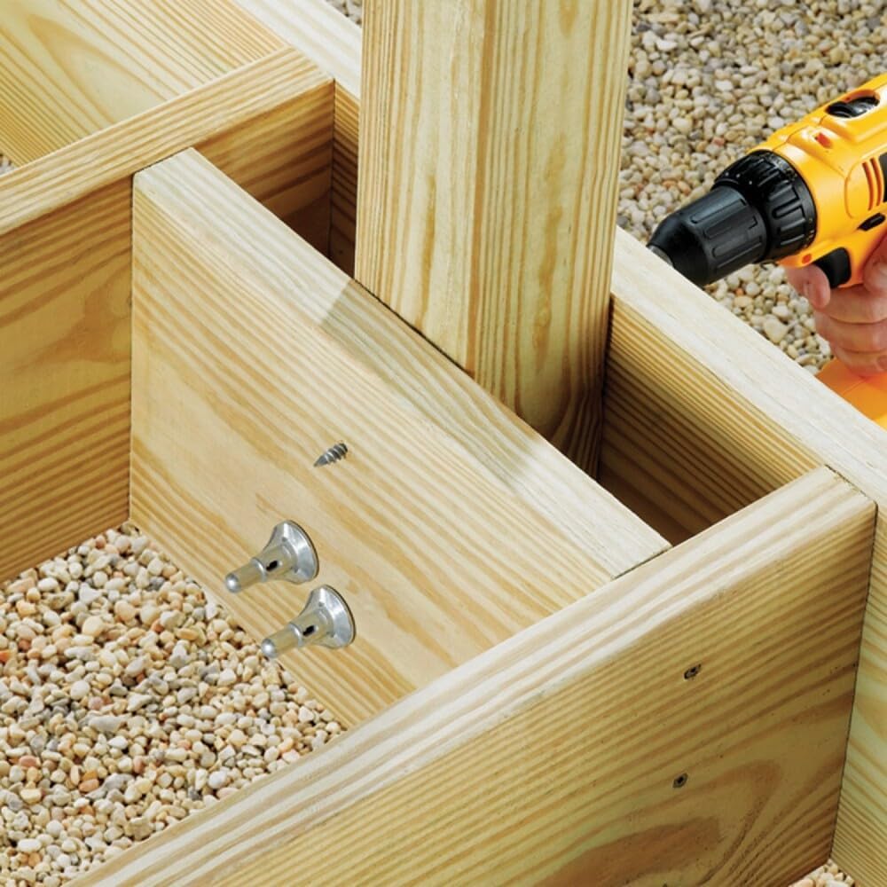 FastenMaster FMTHR007-24 ThruLOK Screw Bolt Fastening System, 7 Inches, 24-Co...