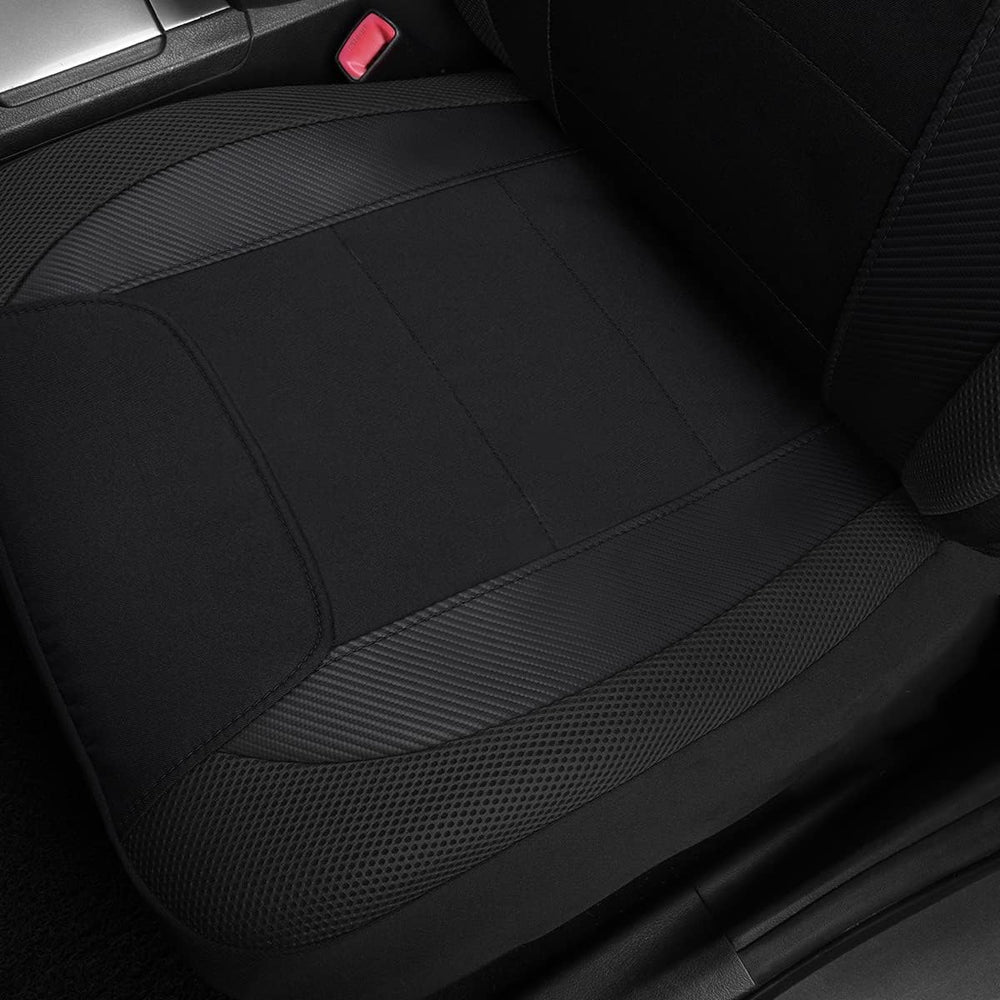 Flying Banner car seat Covers Quality Carbon Fiber Air Mesh Fabric Sport Low ...
