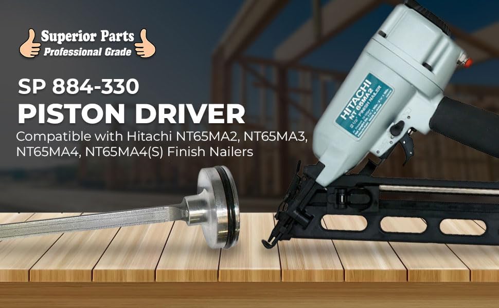 SP 884-330 Aftermarket Piston Driver Compatible with Hitachi NT65MA2, NT65MA3...