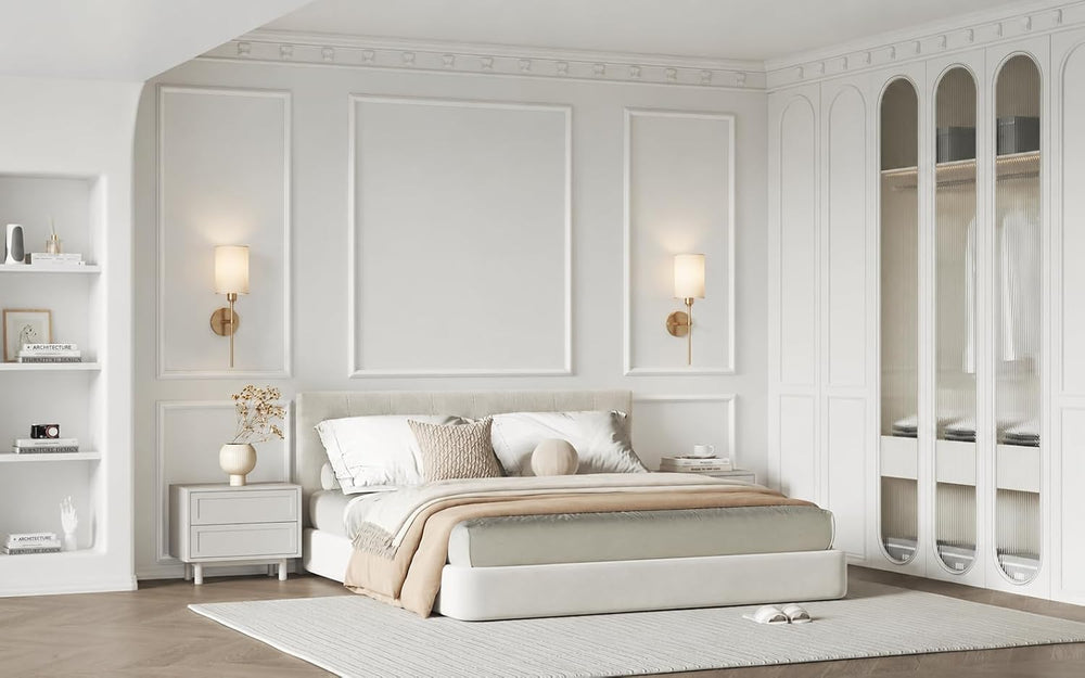 Accent Peel and Stick Wall Molding Kit Frame Pre Cut Moulding Panels