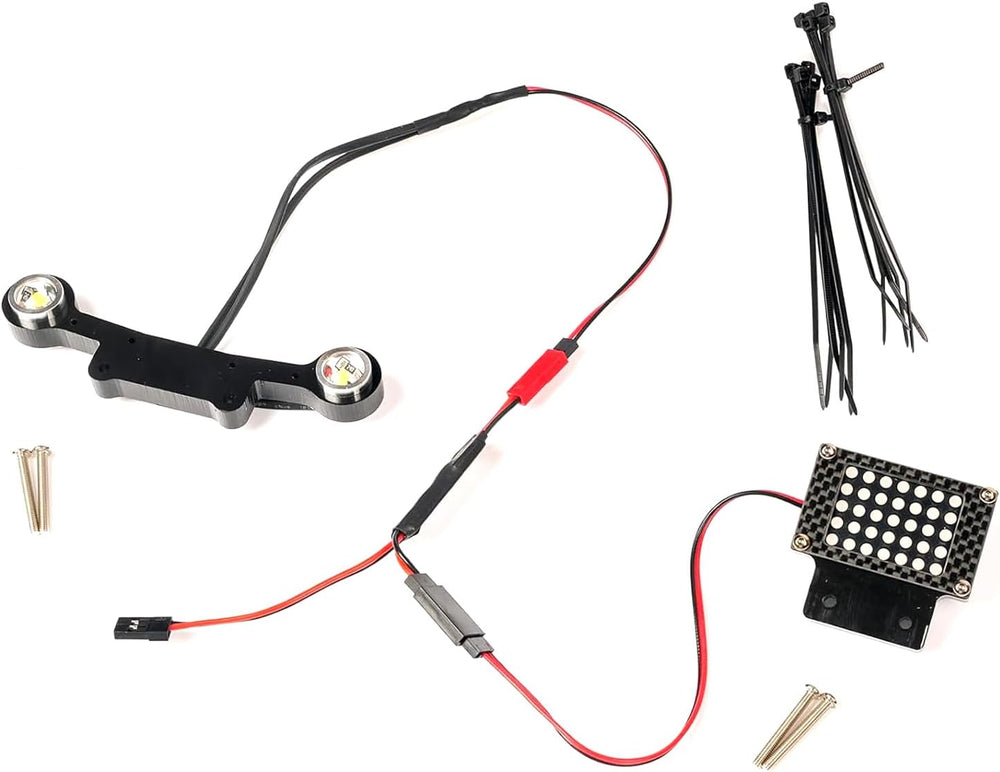 Headlight & Rear Light Set for Arrma 2S 1/10 Gorgan&1/10 Quake