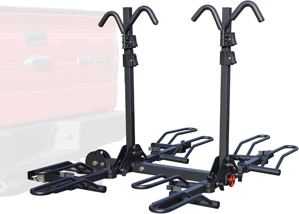Rockland Foldable 4-Bike Rack, 160 lbs Capacity, Hitch Mount Bike Rack, Fits ...