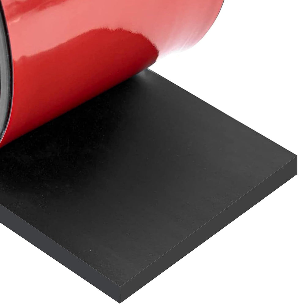 Neoprene Rubber Strips Self Adhesive Sheets, Rolls & Strips with Adhesive...
